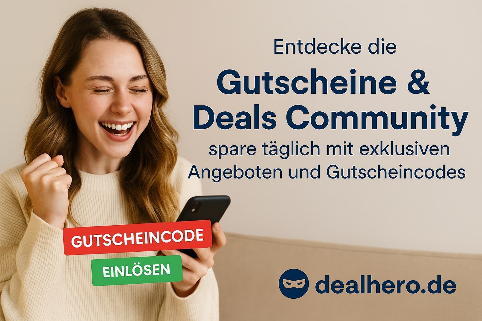 Vorteile der DealHero Gutscheine & Deals Community: Exklusive Rabatte, aktuelle Gutscheine und tägliche Top-Deals! Gemeinsam sparen in der Community.