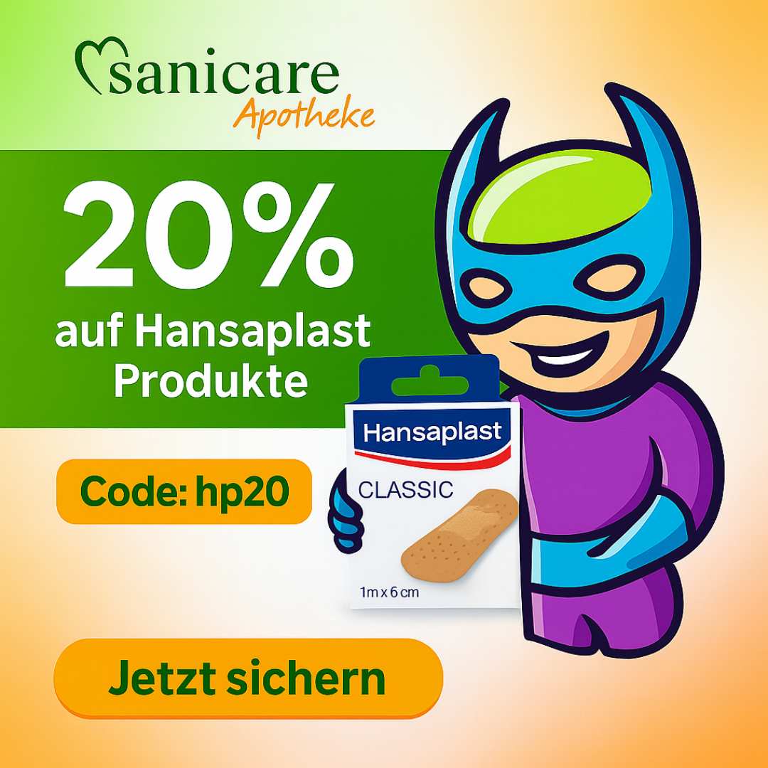 Sanicare Versandapotheke: 20% auf Hansaplast Produkte!