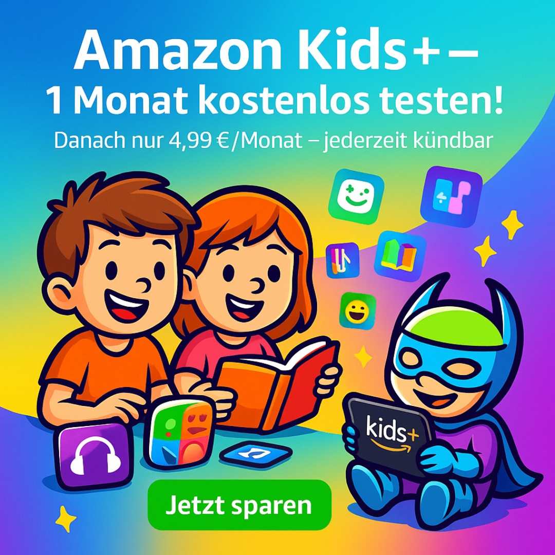 Amazon Kids+ 1 Monat kostenlos testen