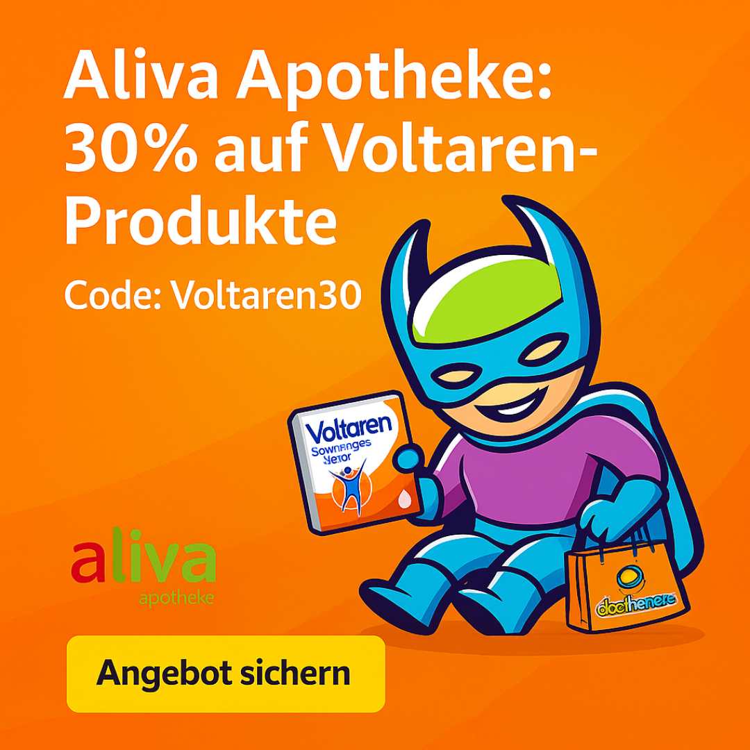 Aliva Apotheke 30% Rabatt auf Voltaren-Produkte – Dealhero.de
