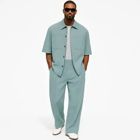 COOFANDY Durable Casual Jacket Pants Set